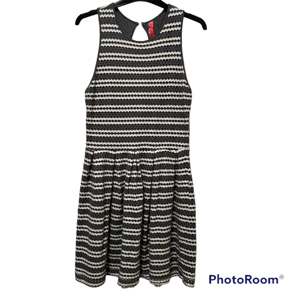 Eight Sixty Eyelet Fit & Flare Dress L